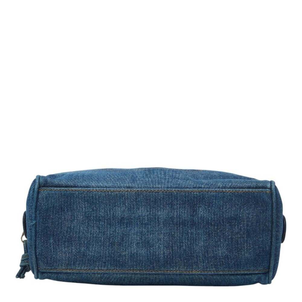 CHANEL Blue Logo Pouch - Picture 3 of 12